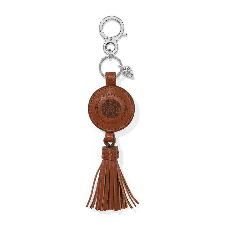 Mosaic Handbag Fob - Russet