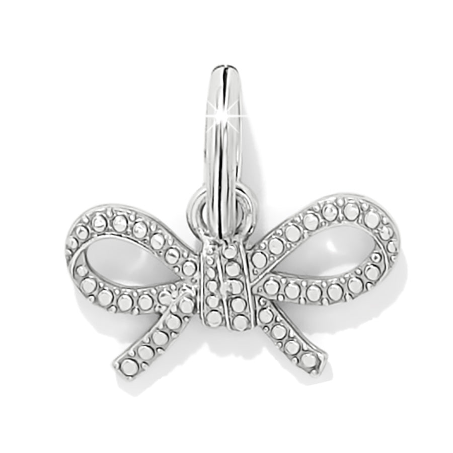 Illumina Bow Charm - Silver