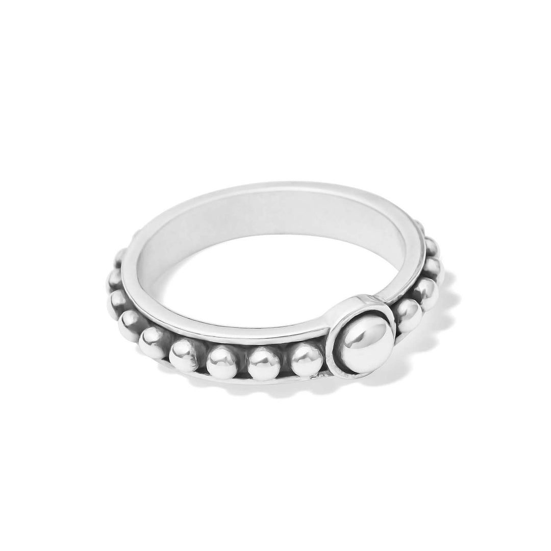 PRETTY TOUGH RING - SILVER - SIZE 6