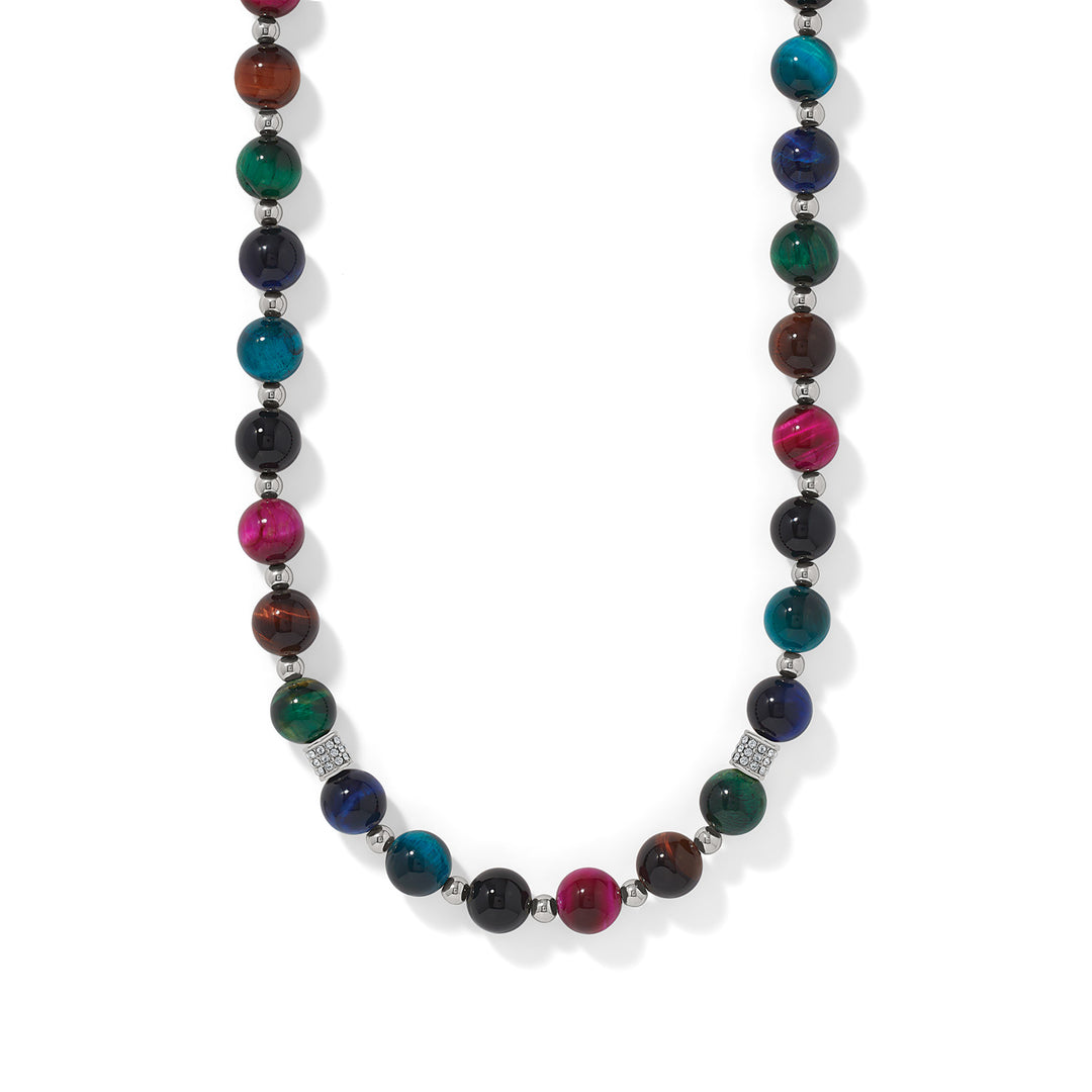 Meridian Petite Stellar Necklace -Silver-Multi