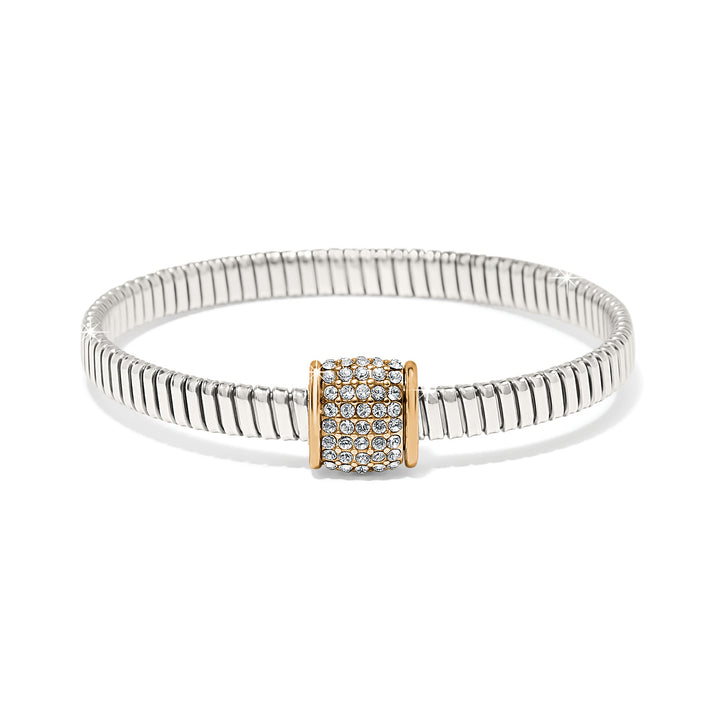 Meridian Solis Spring Bracelet - Silver-Gold