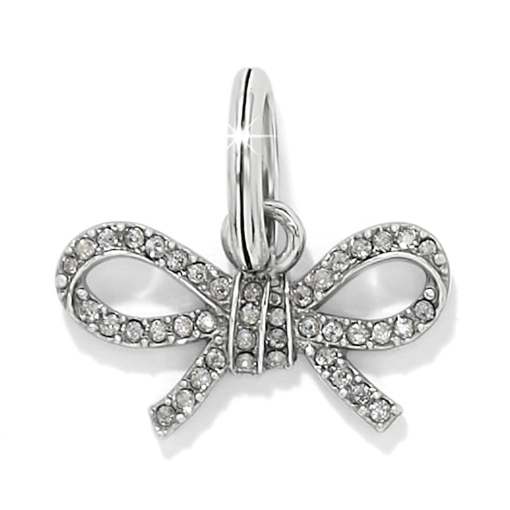 Illumina Bow Charm - Silver