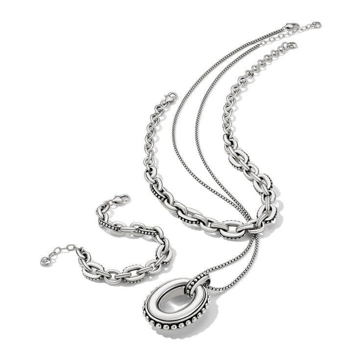 Pretty Tough Link Bracelet - Silver