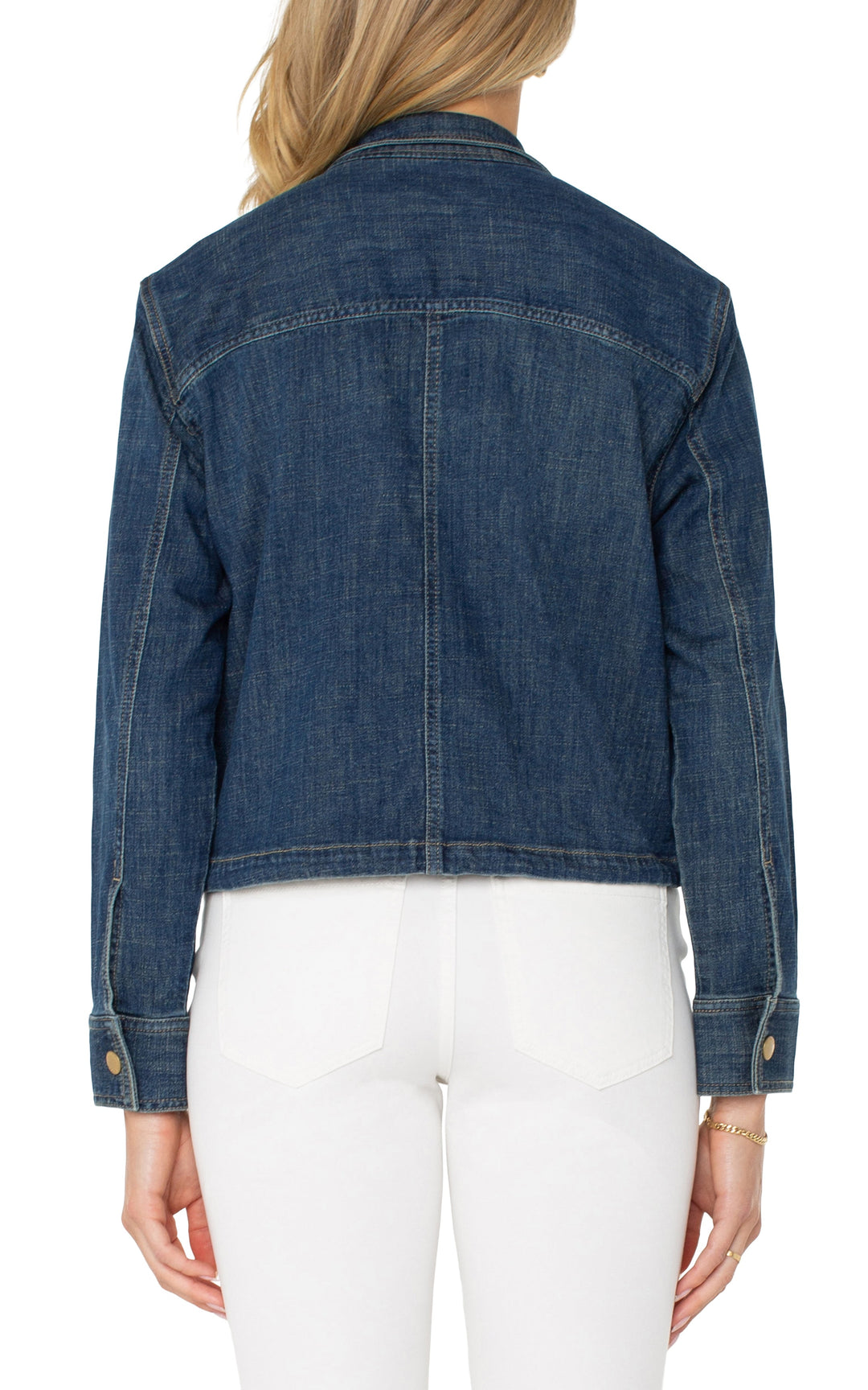 CROPPED CARGO JACKET - LAGUNA BEACH