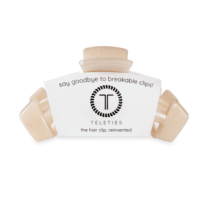 TELETIES MEDIUM CLASSIC HAIR CLIP - SOFT SURF