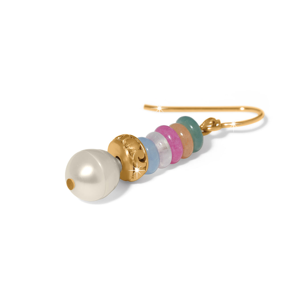 Kosmos Chroma French Wire Earrings - Gold-Multi