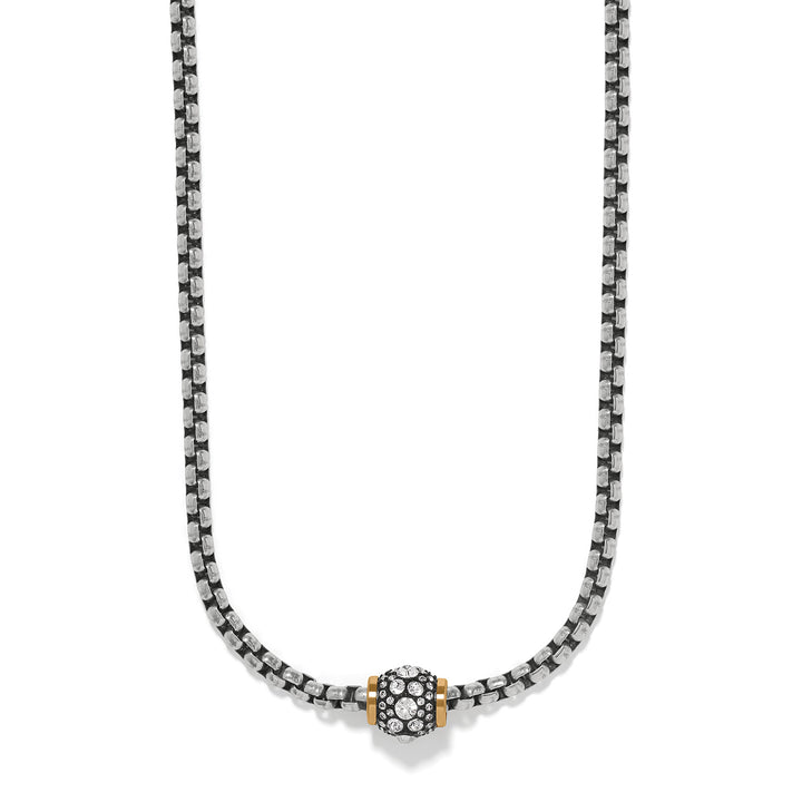 Meridian Solis Hem Necklace - Silver-Gold