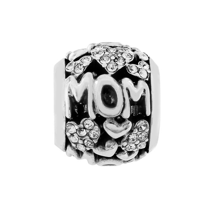 Love Mom Bead - SILVER