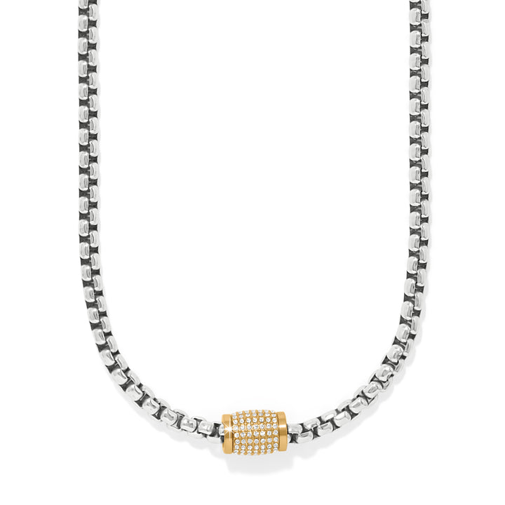 Meridian Solis Necklace - Silver-Gold