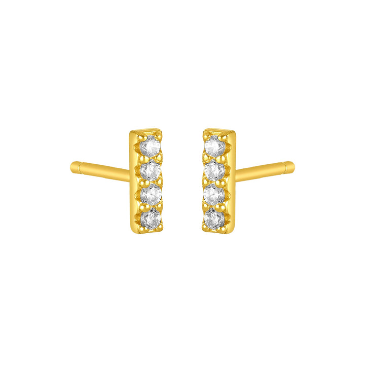 MAEDA BAR STUDS  - GOLD