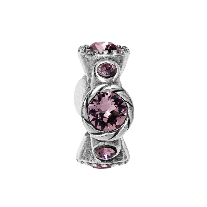 Halo Stargazer Spacer - Silver-Alexandrite