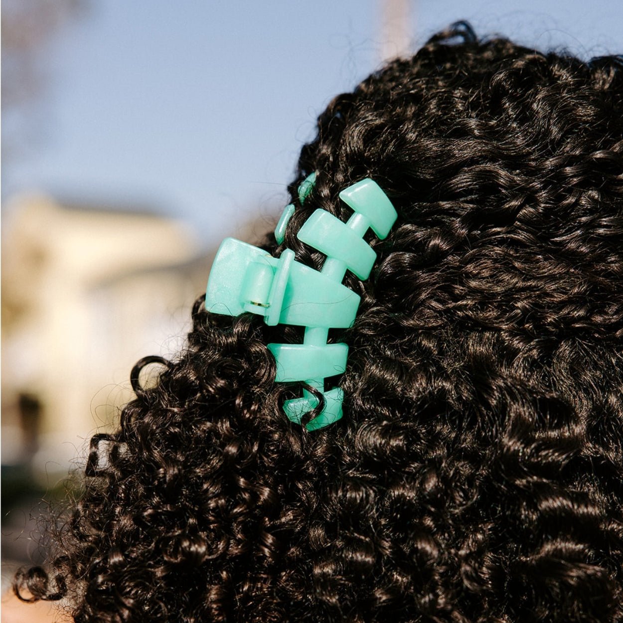 TELETIES MEDIUM CLASSIC HAIR CLIP - SPRING SPLASH – Brianne's Boutique