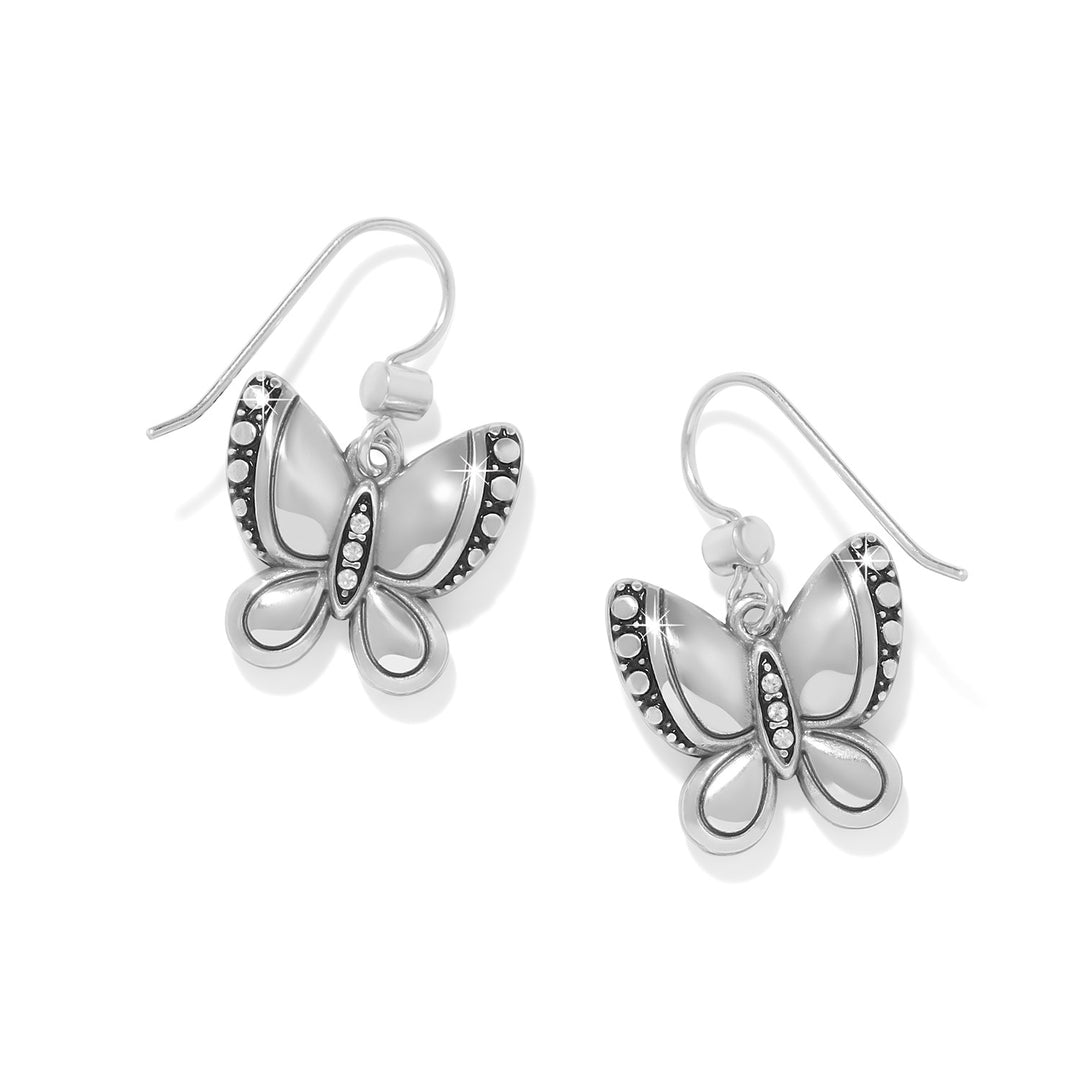 Trust Your Journey Butterfly Earrings - Sky
