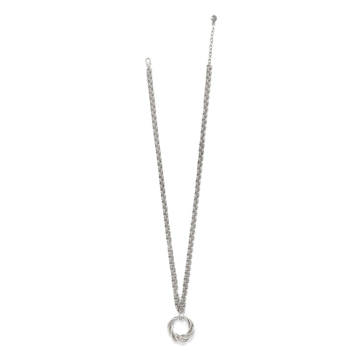 Antica Long Necklace - Silver