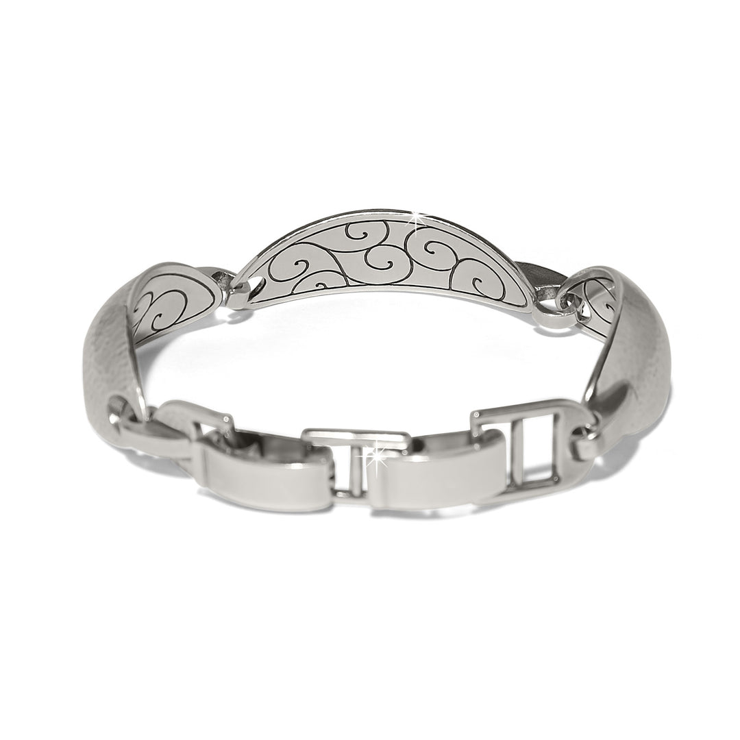 Meridian Orbit Link Bracelet - Silver
