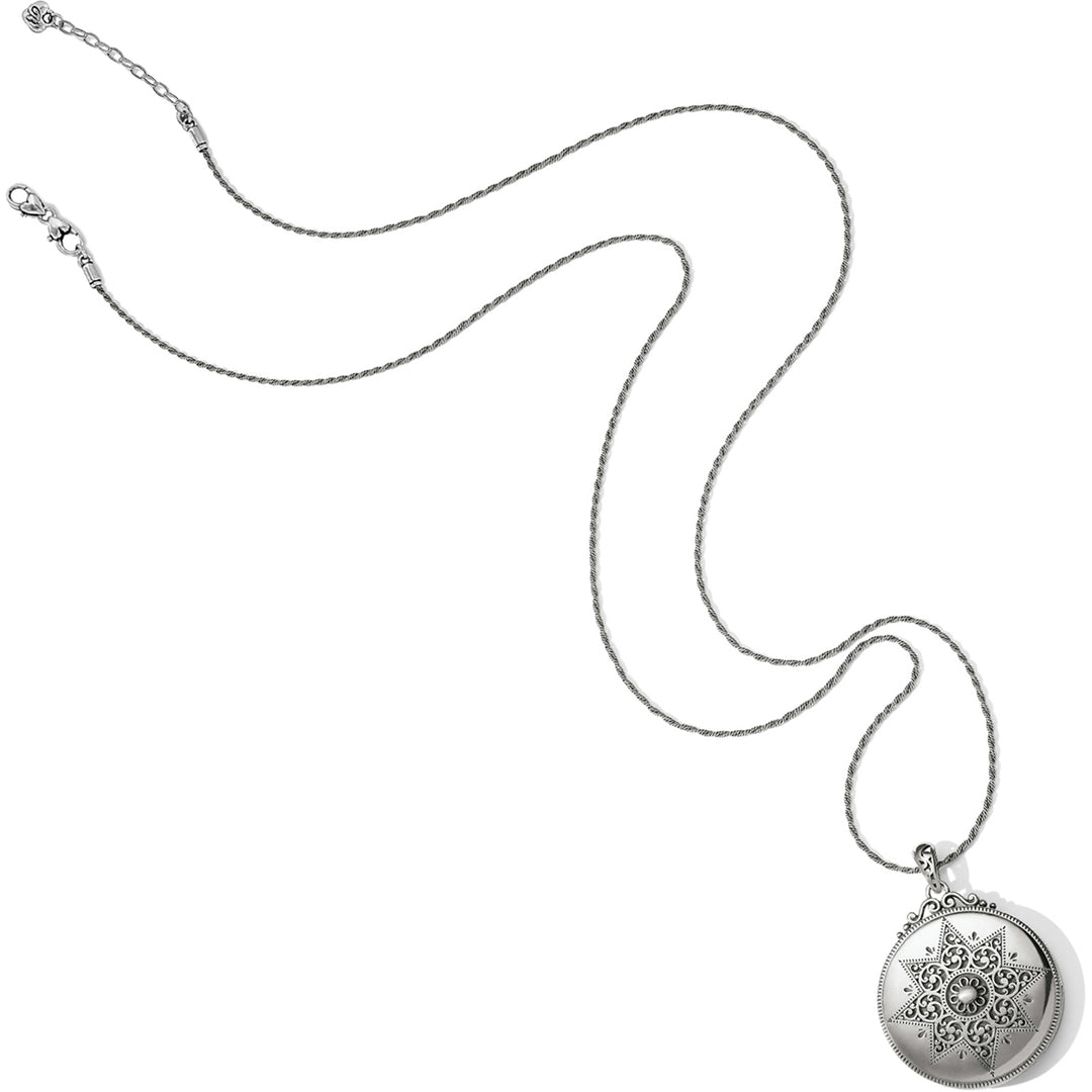 Etoile Locket Necklace - Silver
