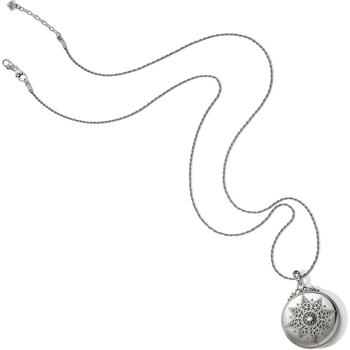 Etoile Locket Necklace - Silver