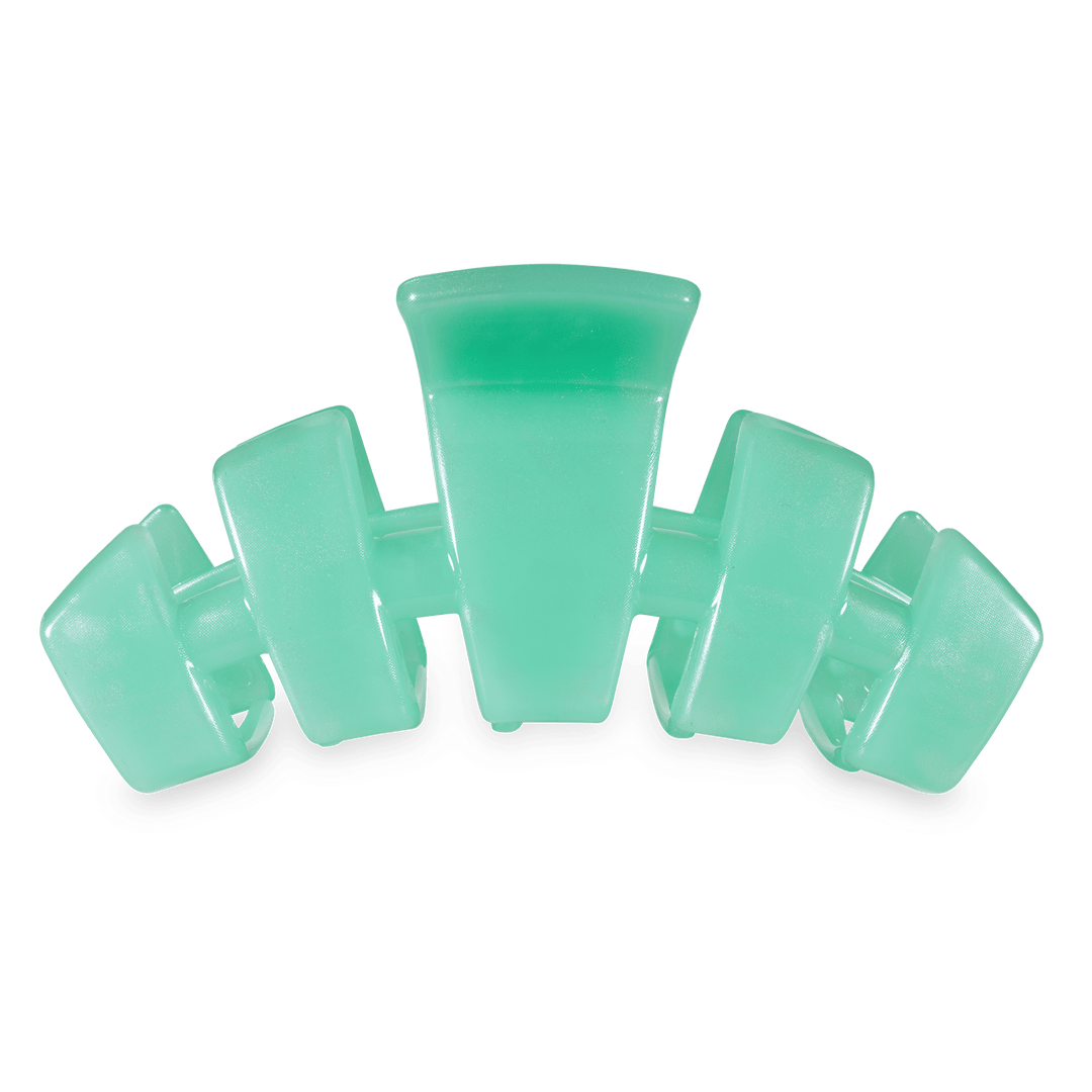 TELETIES LARGE CLASSIC HAIR CLIP - SPRING SPLASH