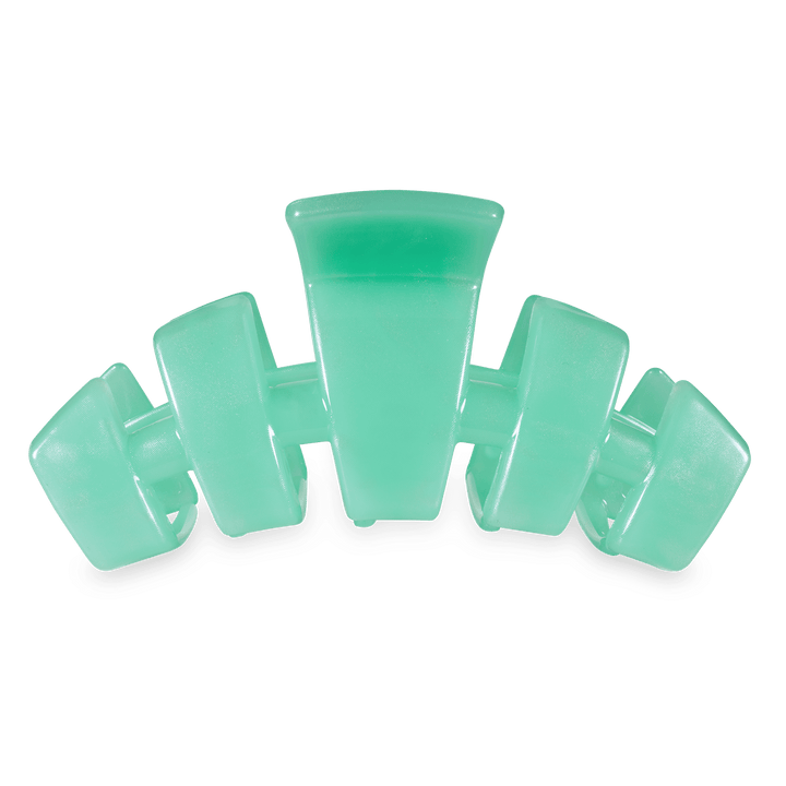 TELETIES LARGE CLASSIC HAIR CLIP - SPRING SPLASH