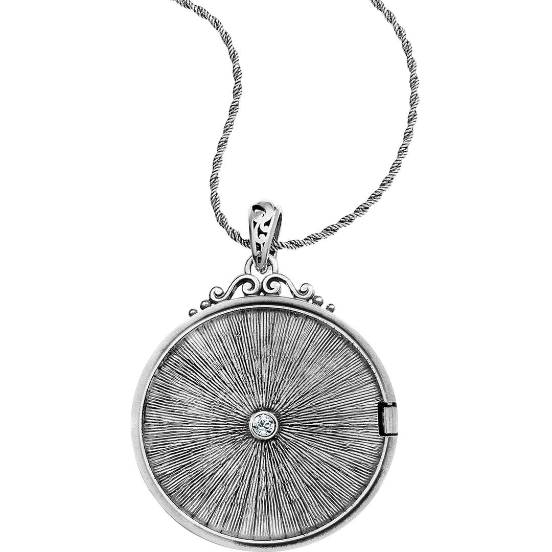 Etoile Locket Necklace - Silver