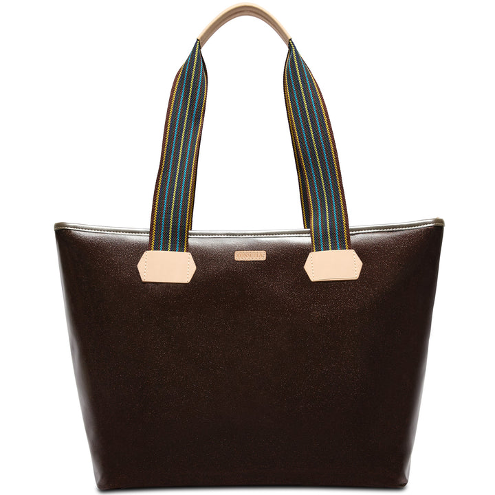 CONSUELA ZIPPER TOTE - EMBER