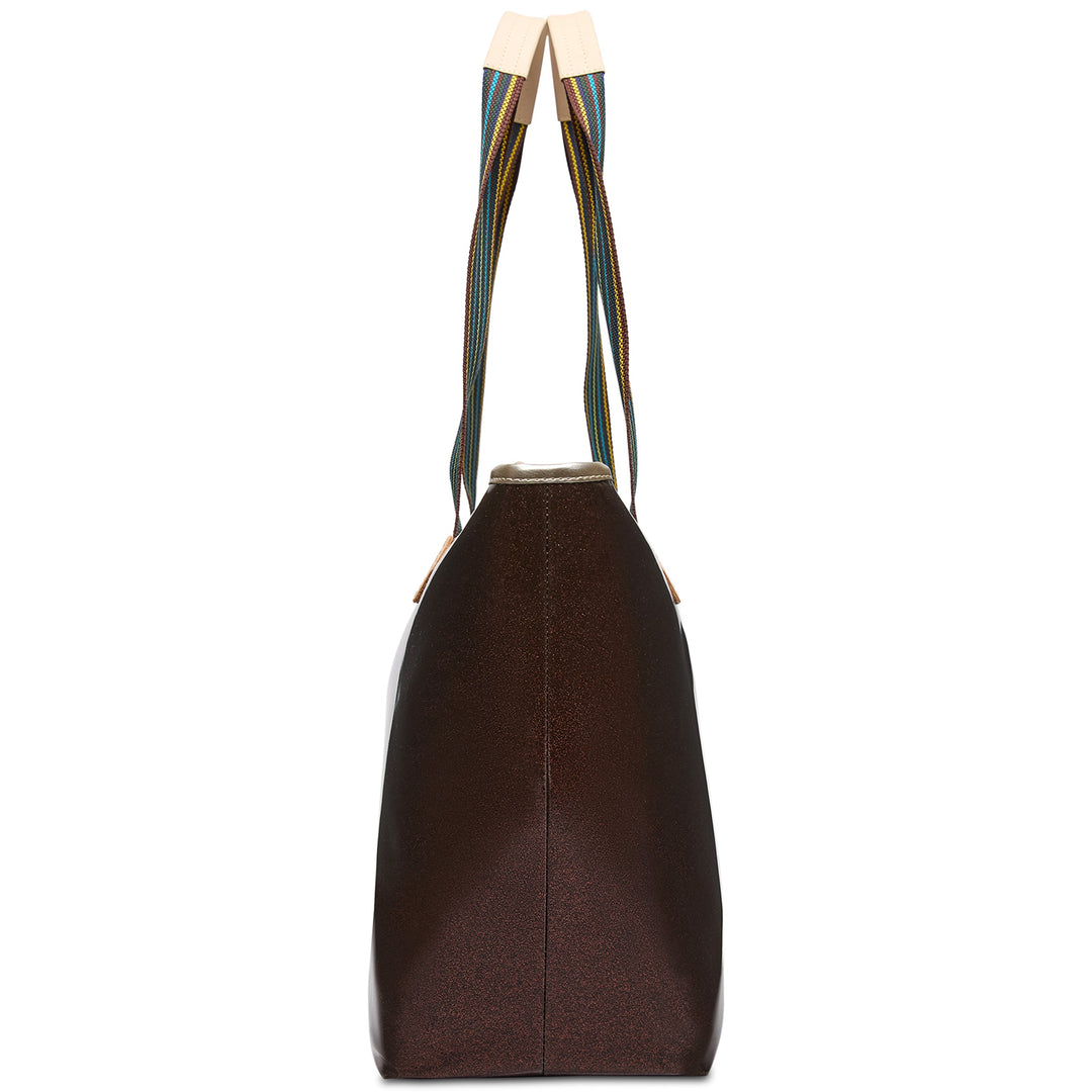 CONSUELA ZIPPER TOTE - EMBER