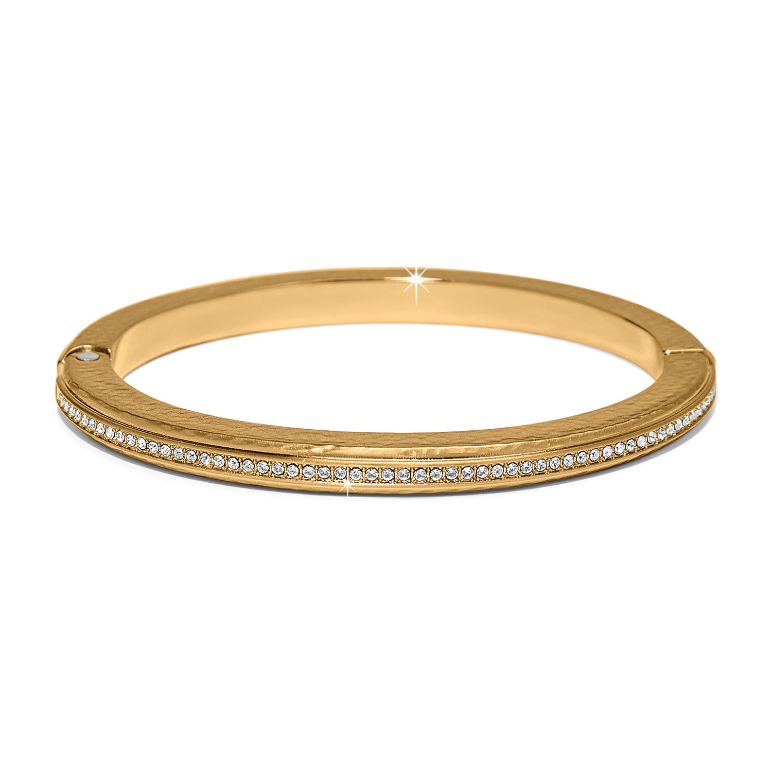 Meridian Orbit Hinged Bangle - Gold – Brianne's Boutique