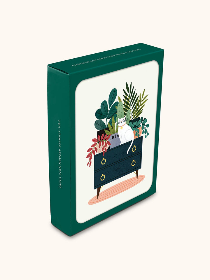 ARTISAN NOTE CARD SET - HOUSE CAT