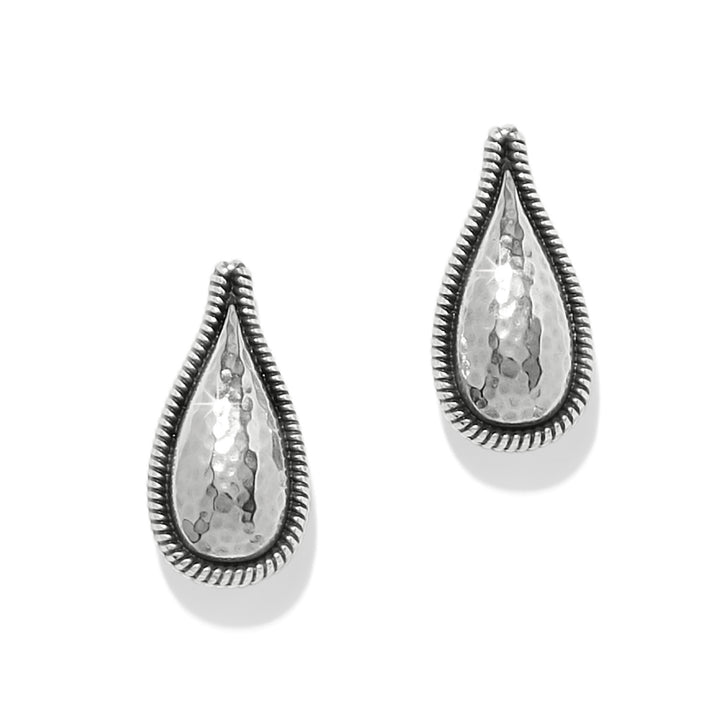Ferrara La Crima Post Earrings - Silver
