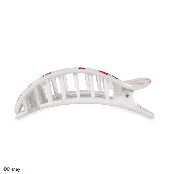 TELETIES LARGE FLAT ROUND HAIR CLIP - MINNIE MOUSE LOVES HER BOWS!