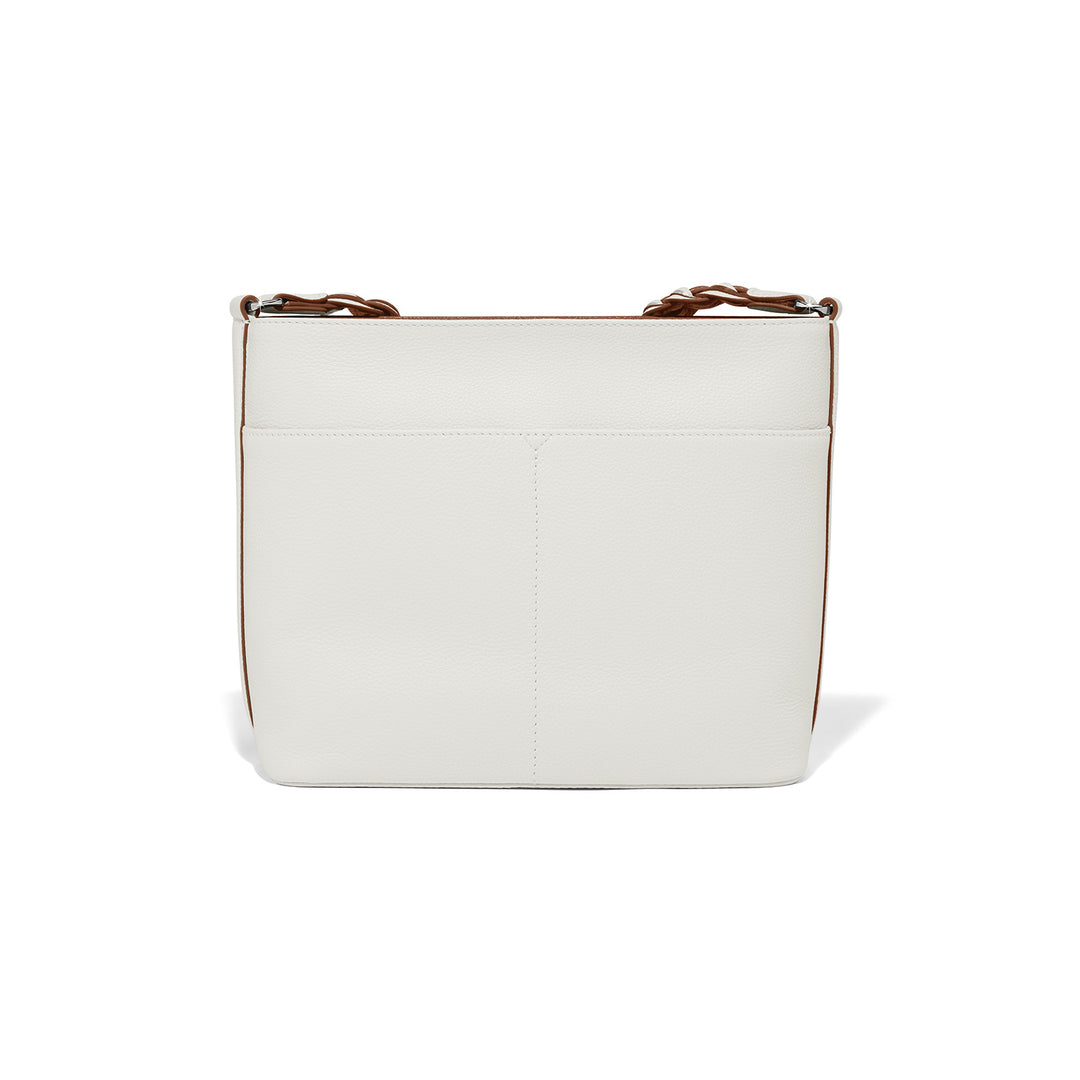 Belize Large Bucket Bag - Optic White