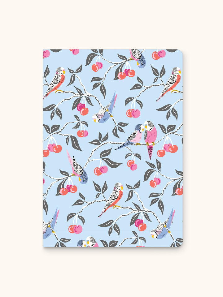 KERI NOTEBOOK - BIRDS IN THE CHERRY TREE