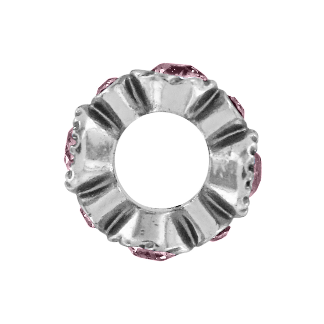 Halo Stargazer Spacer - Silver-Alexandrite