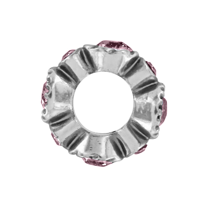 Halo Stargazer Spacer - Silver-Alexandrite
