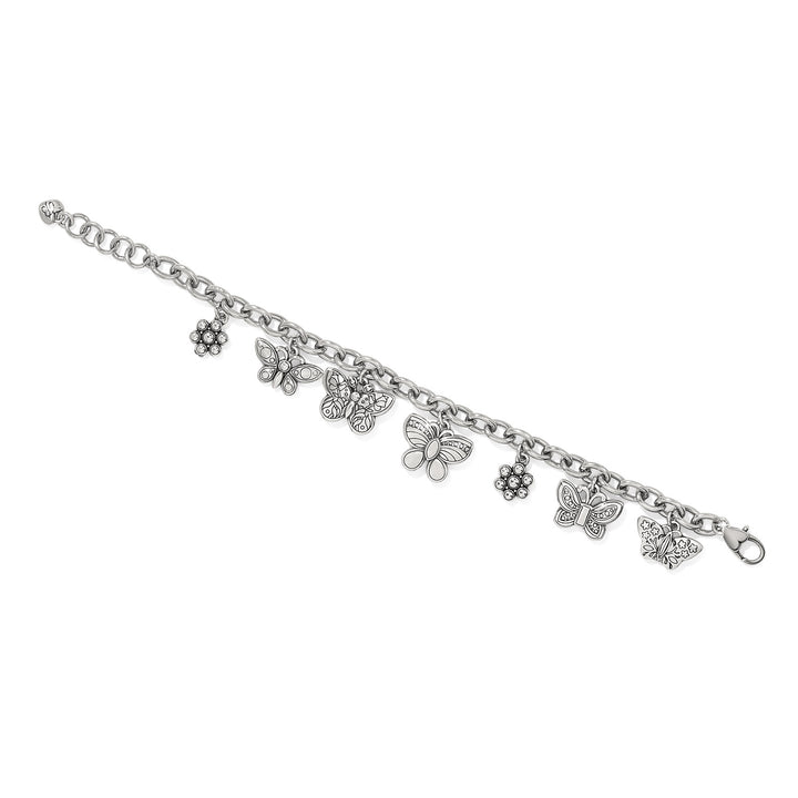 Sydney Flutter Charm Bracelet - Silver-Multi