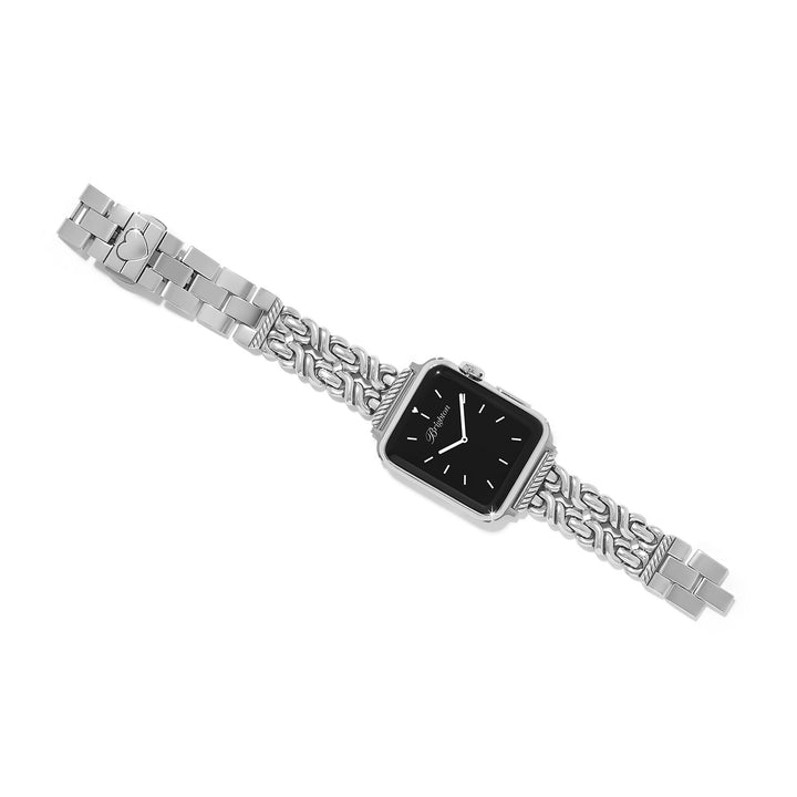 Interlok Twist Watch Band - Silver