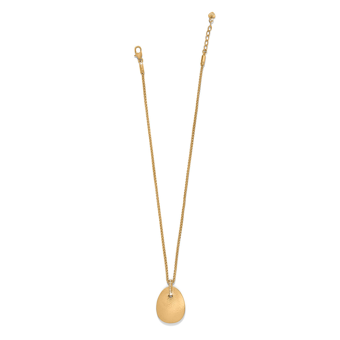 Meridian Orbit Large Pendant Necklace - Gold