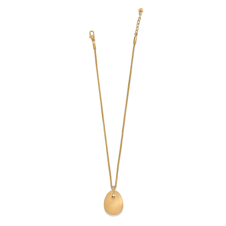 Meridian Orbit Large Pendant Necklace - Gold