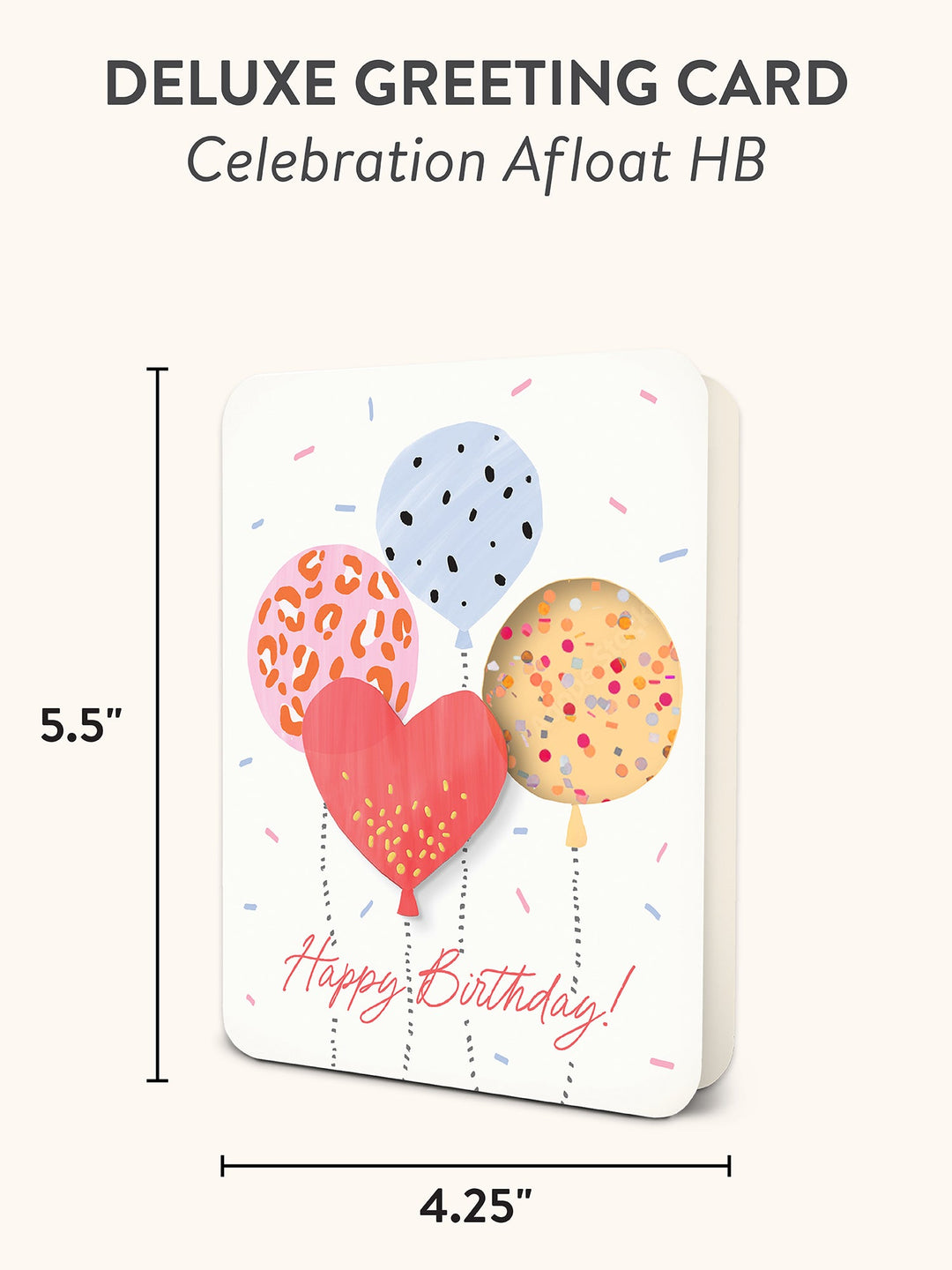 DELUXE GREETING CARD - CELEBRATION AFLOAT HB