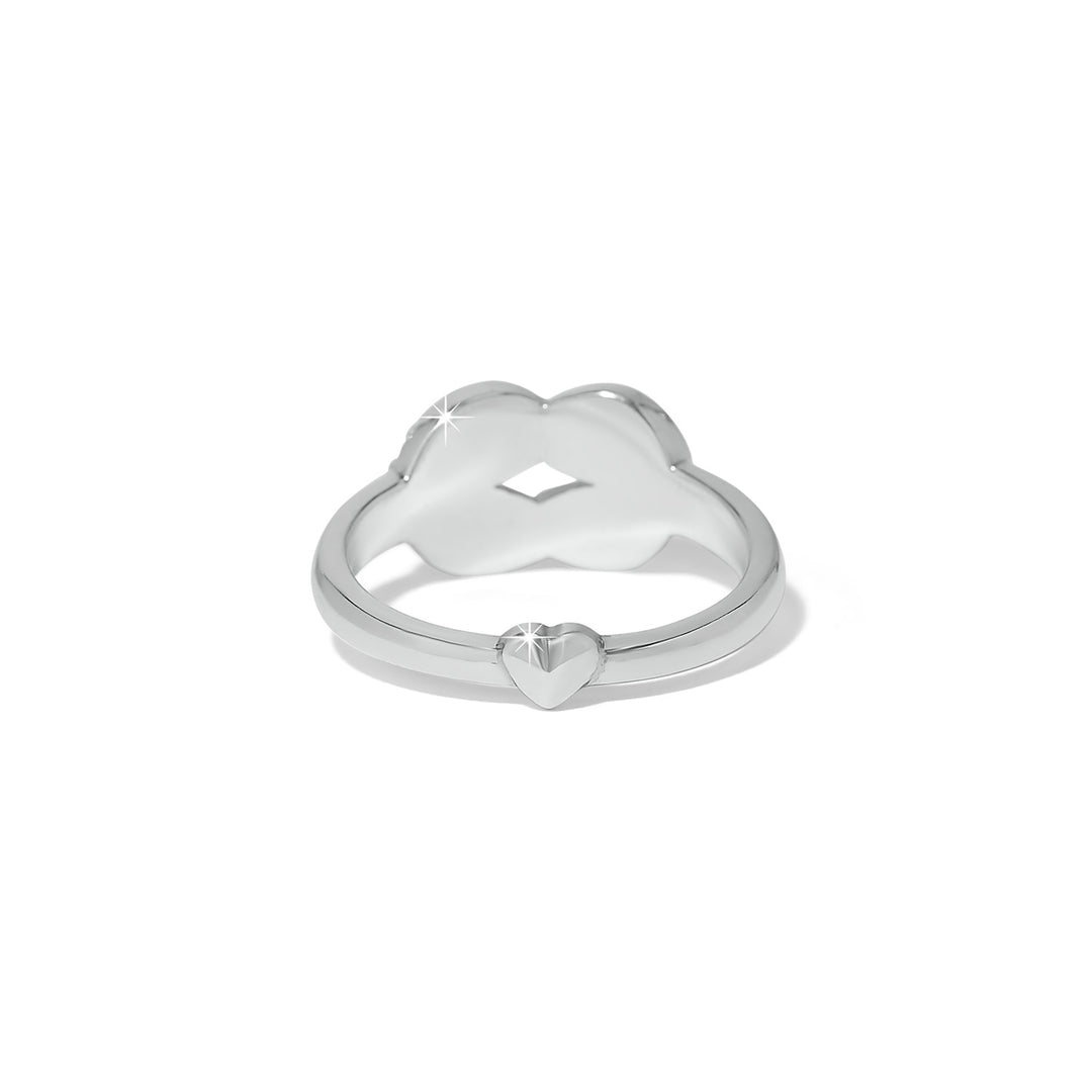 Interlok Harmony Luxe Ring - Silver - Size 6