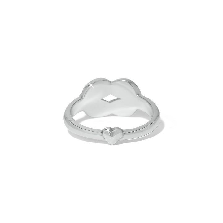 Interlok Harmony Luxe Ring - Silver - Size 6
