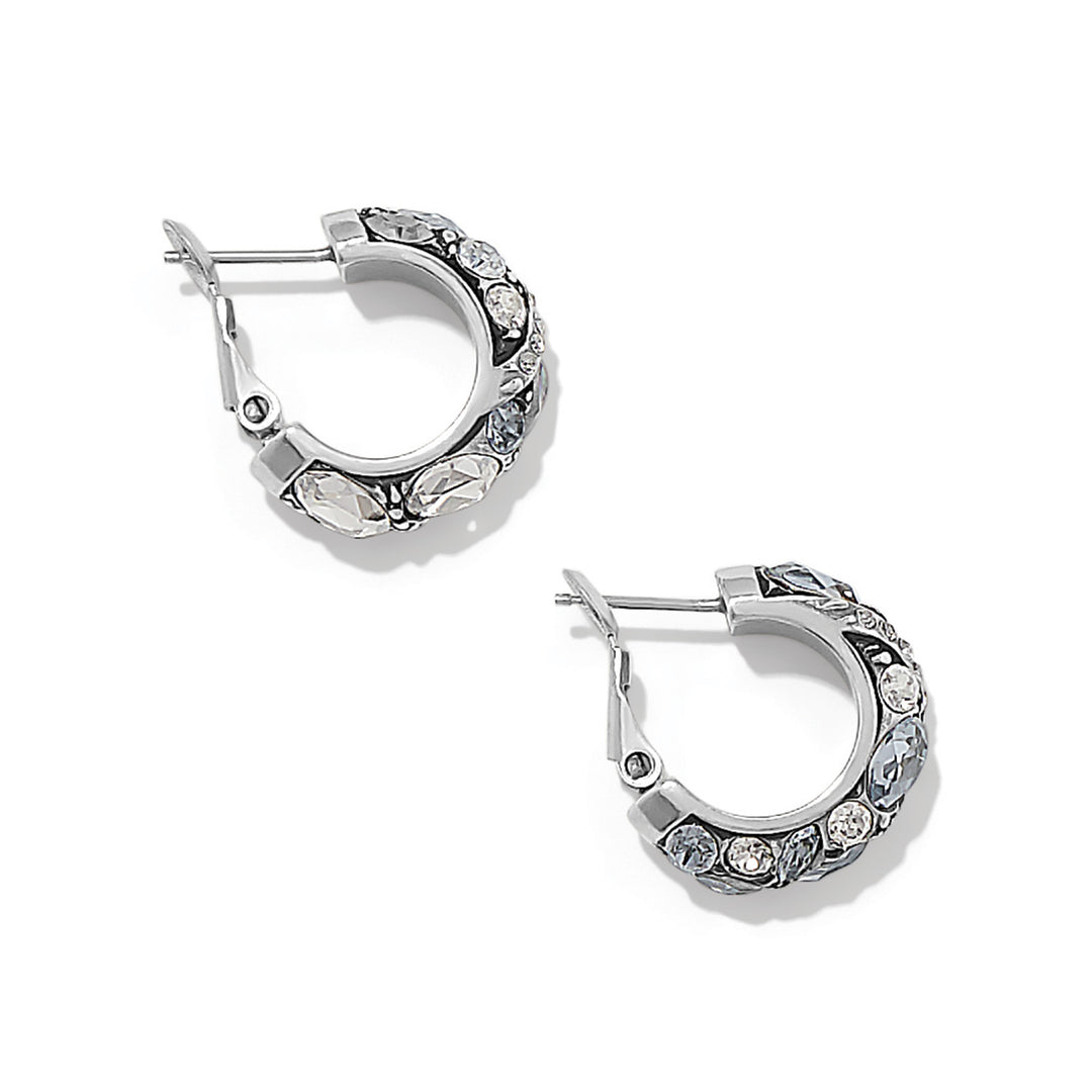 Trust Your Journey Hoop Earrings - Sky