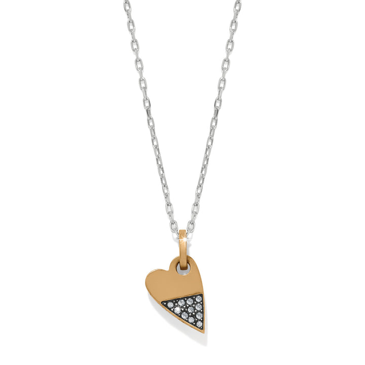 Love Messages Higher Love Necklace - Silver