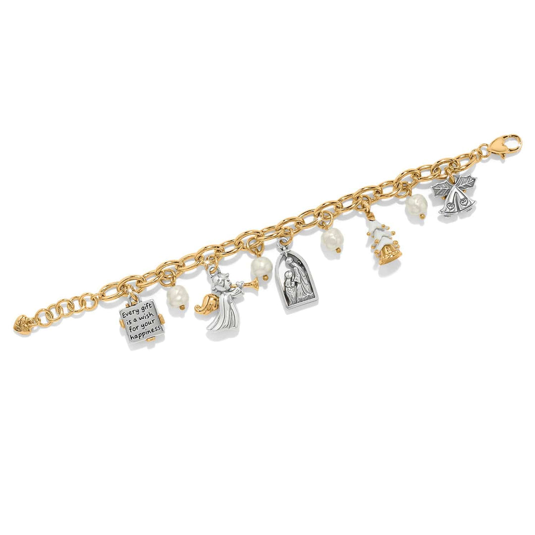 Joyful Season Charm Bracelet - Silver-Gold