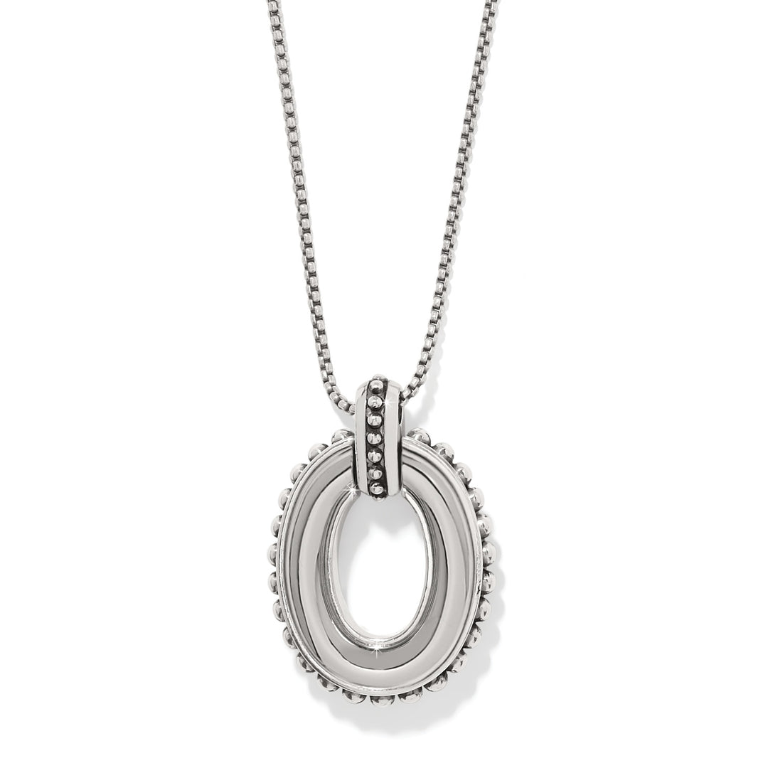 Pretty Tough Link Pendant Necklace - Silver