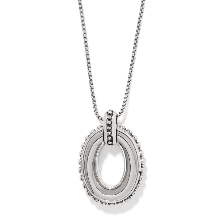 Pretty Tough Link Pendant Necklace - Silver