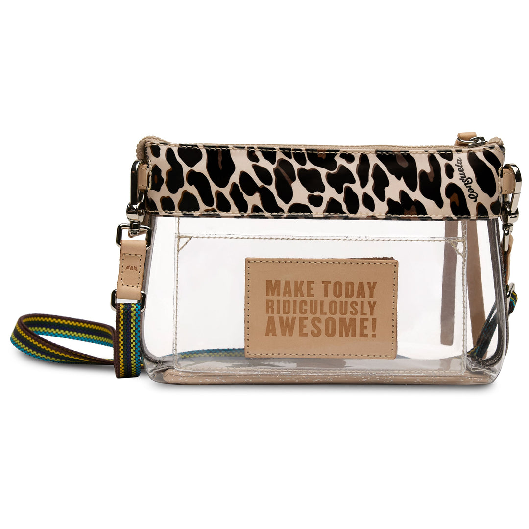 CONSUELA MIDTOWN CROSSBODY - CLEAR MONA
