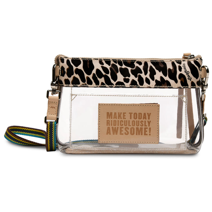 CONSUELA MIDTOWN CROSSBODY - CLEAR MONA