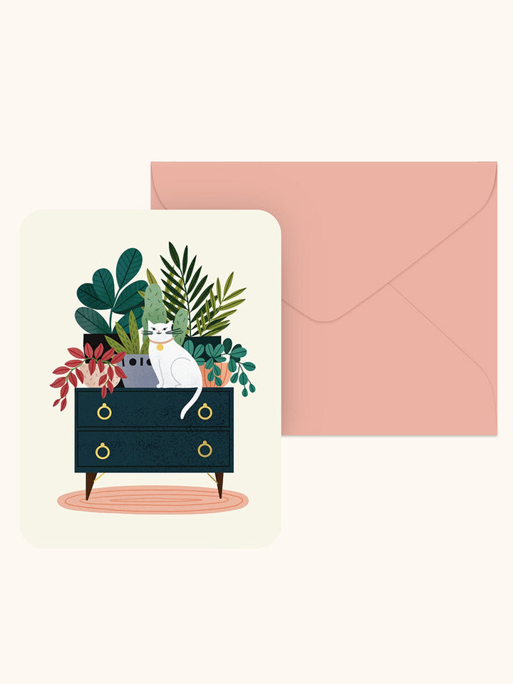 ARTISAN NOTE CARD SET - HOUSE CAT