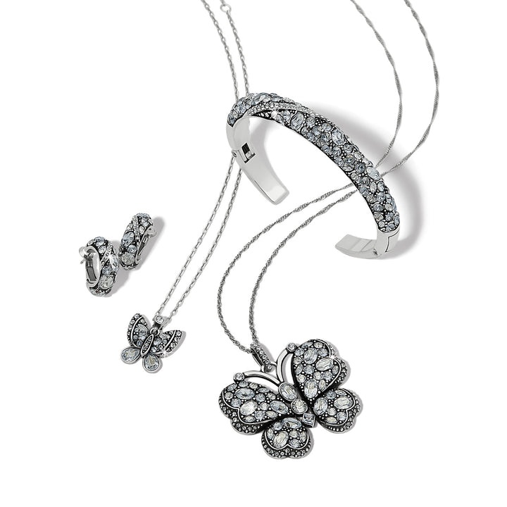 Trust Your Journey Hinged Bracelet - Sky